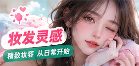 日常妆发灵感主题画面